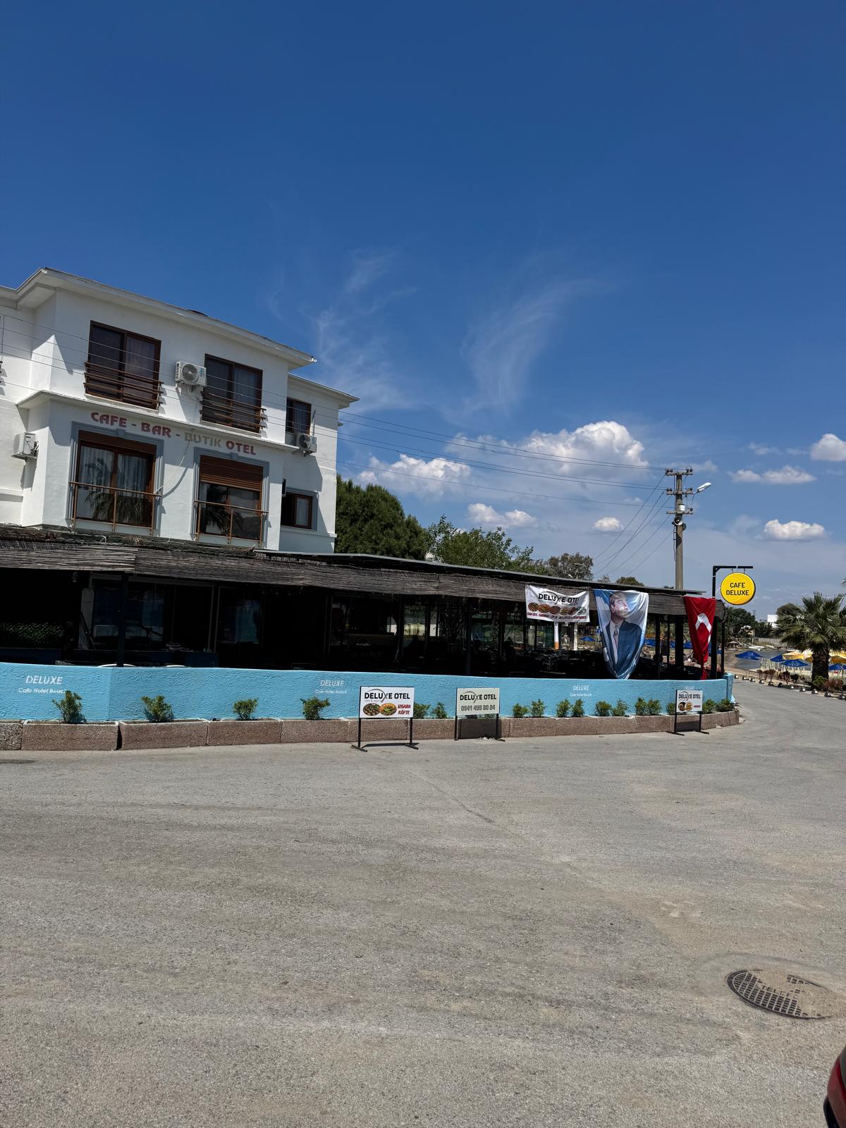 Denize sıfır otel